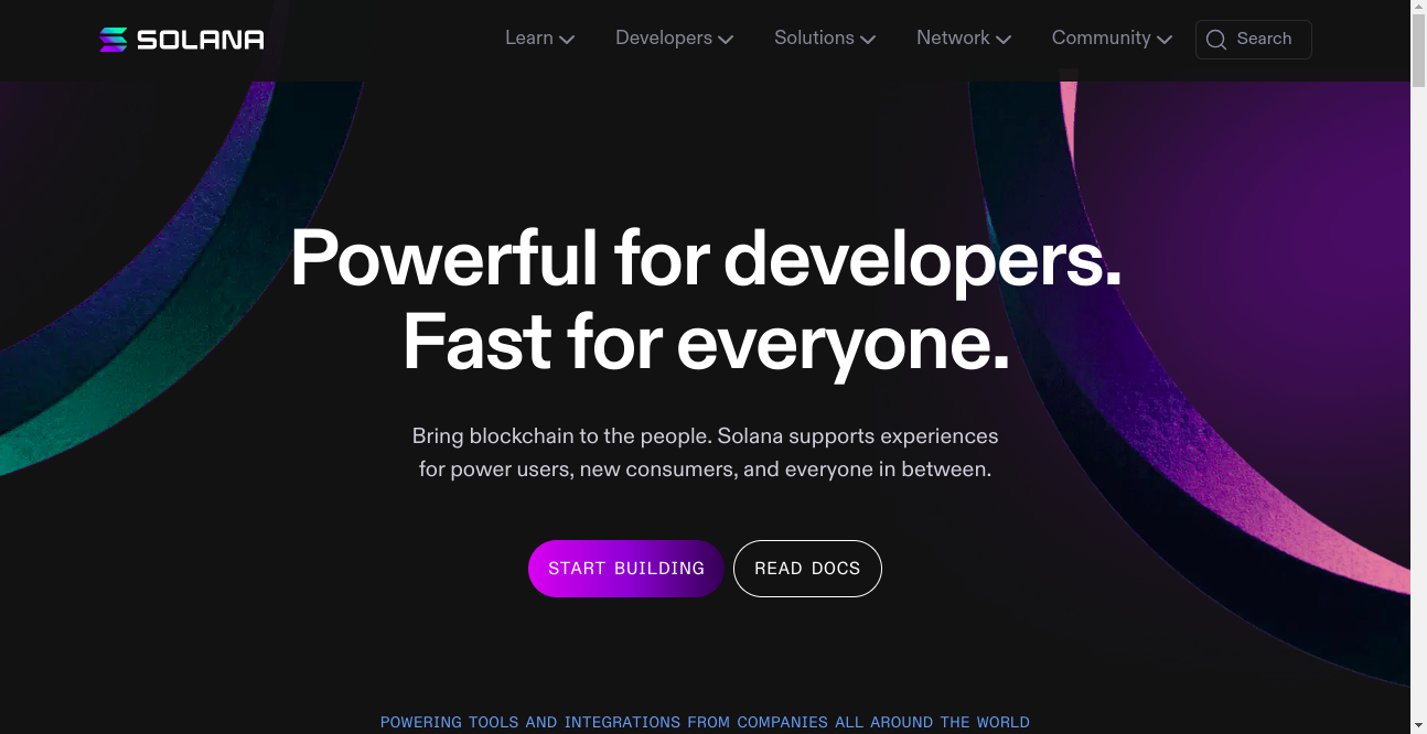 Solana Crypto Best List Home Page