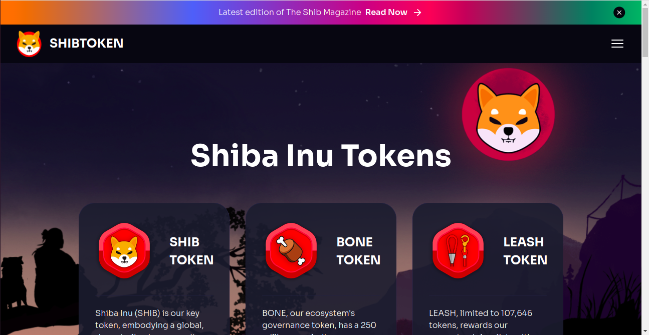 Shiba Inu Crypto Best List Home Page