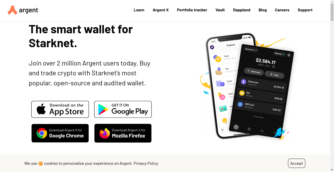 Argent Crypto Best List Home Page