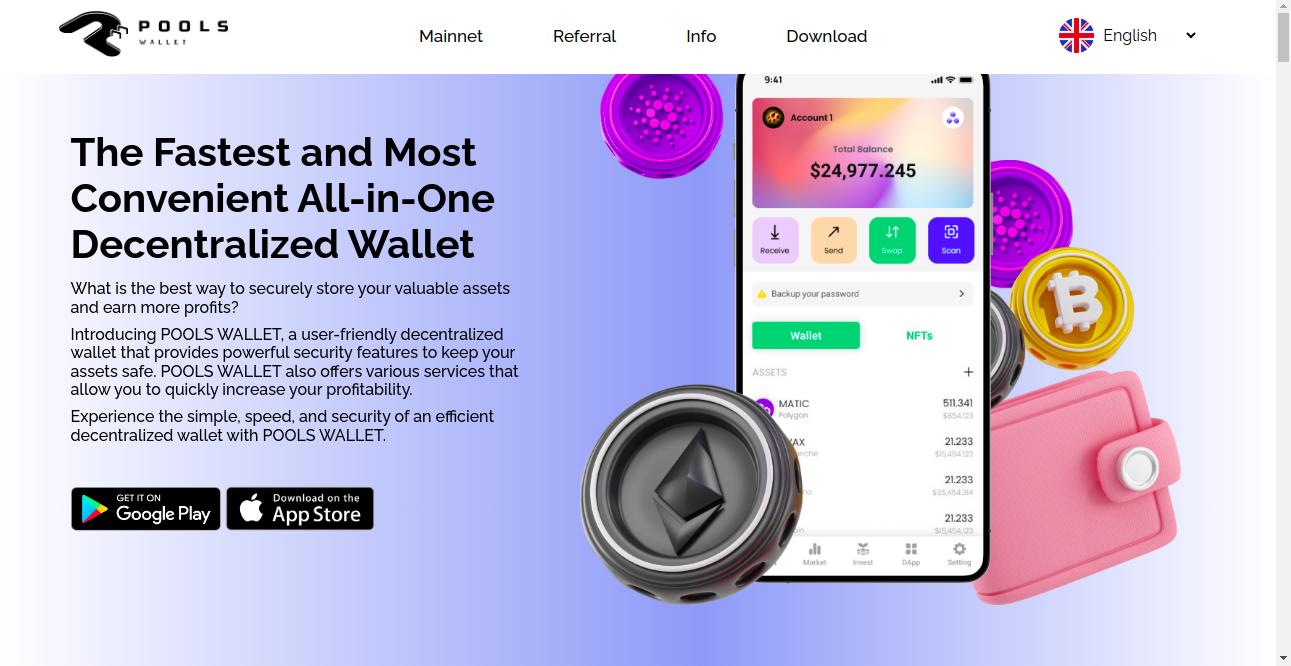 Pools Wallet Crypto Best List Home Page