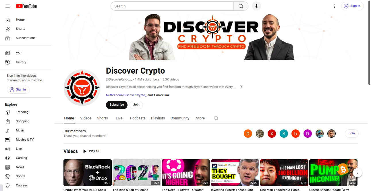 Ben Armstrong Crypto Best List Home Page