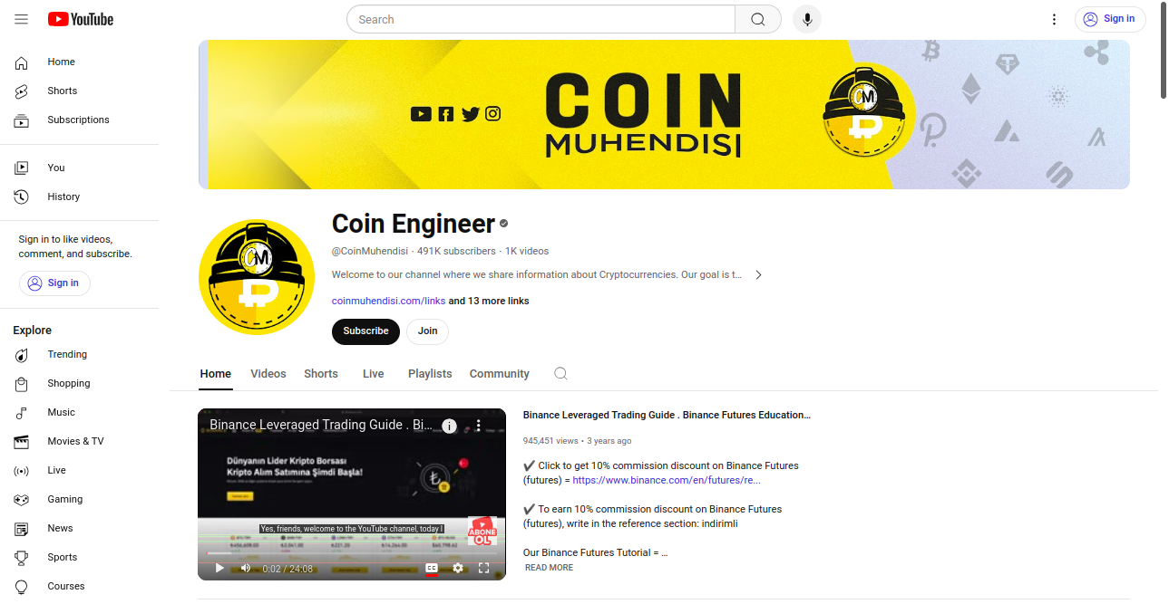 Coin Mühendisi Crypto Best List Home Page