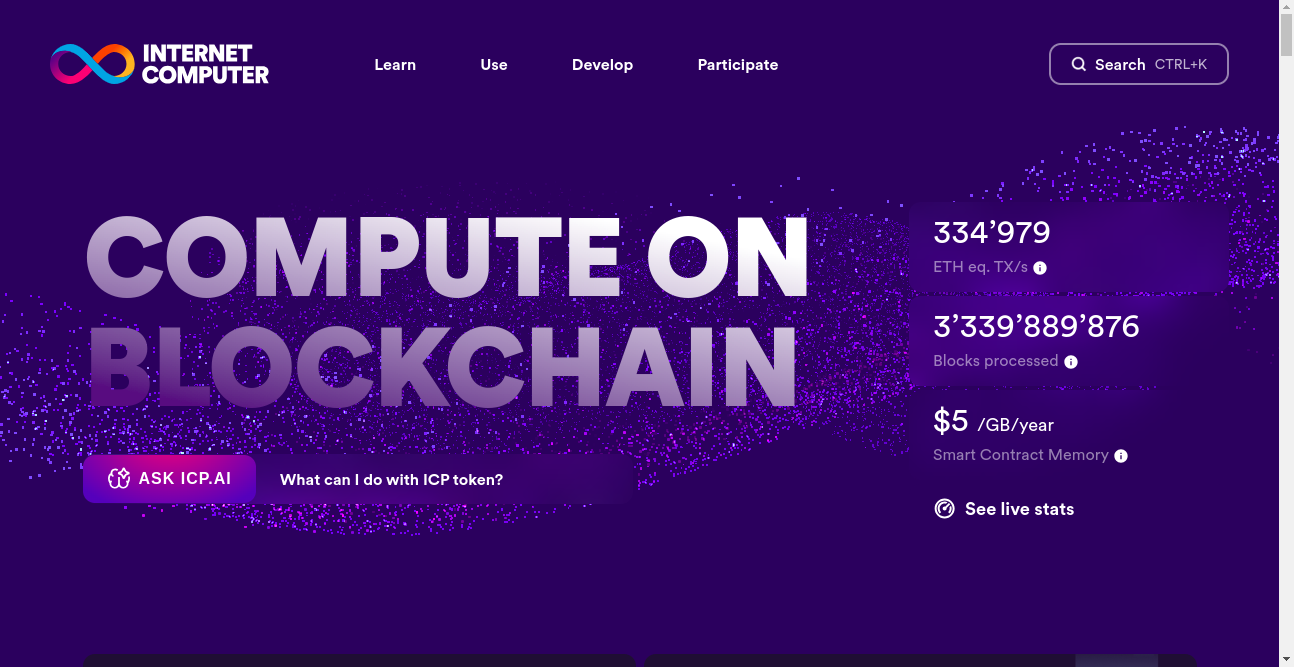 Internet Computer Crypto Best List Home Page