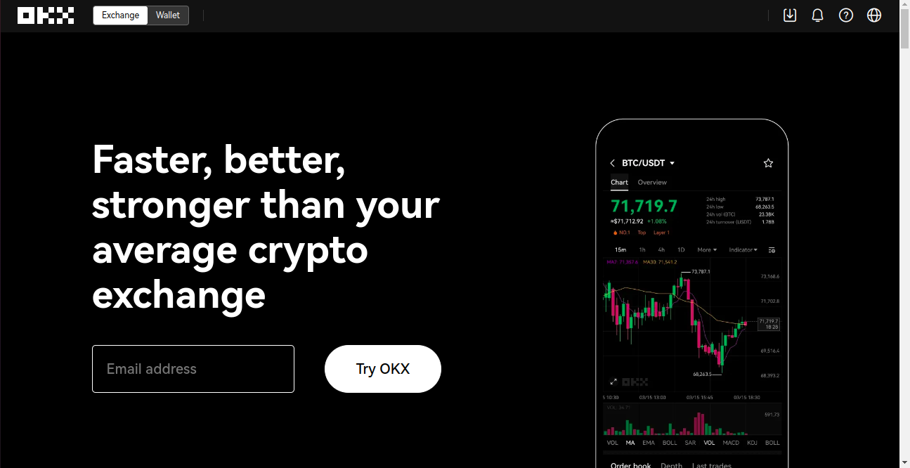 OKB Crypto Best List Home Page